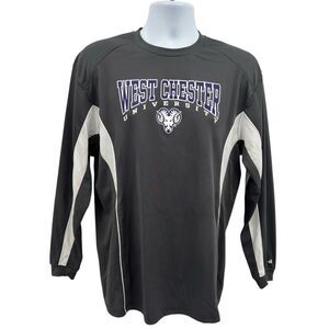 West Chester University Rams Moisture Wick Long Sleeve Shirt Sz. M